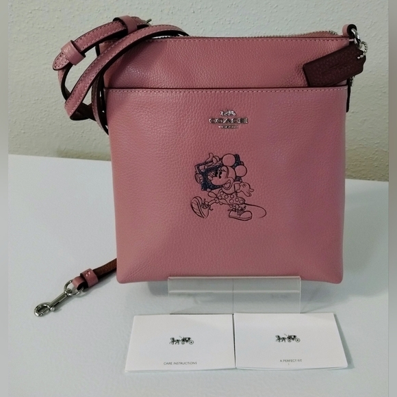 Coach X Disney Minnie Mouse Crossbody Bag - Picture 2 of 14